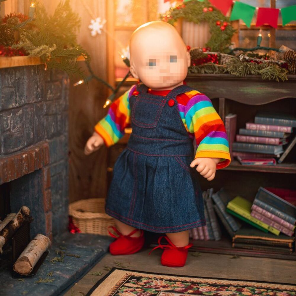 The Queen's Treasures 15 Inch Doll Clothes Rainbow Tee Shirt and Skirt